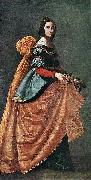Francisco de Zurbaran Santa Isabel de Portugal oil painting